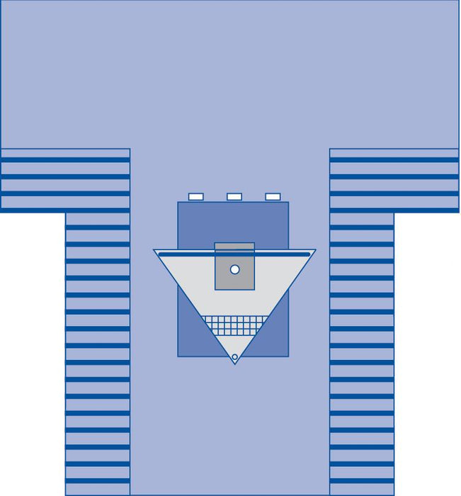 Arthroscopy Surgical T-Drape with Fluid-Control Pouch