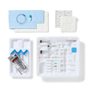 Medline Continuous Epidural Trays - Continuous Epidural Tray, 18G X 3.5" Tuohy Needle, 20G Nylon Catheter, without Pharmaceuticals - DYNJRA9035