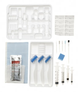 Medline Spinal Block Trays without Pharmaceuticals - Spinal Tray Quincke without Pharmaceuticals, 22 G X 3.5" - DYNJRA9036