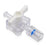 Medline One-Way Stopcocks - 1-Way Stopcock with ON Handle Position, High Pressure, Rotating Adapter Male Luer Lock, Female Fitting, 1050 PSI - DYNJSC101HP