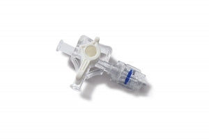 Medline Stopcocks, 3-Way Body Style - 3-Way Stopcock with Handle in ON Position, Rotating Adaptor Male Luer Lock, Female Fitting, 1, 050 PSI - DYNJSC306HP