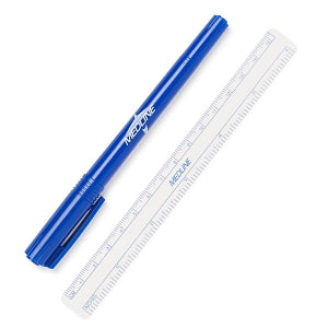 Medline Dual-Tip Skin / Utility Markers - SKIN REG / FINE DUAL MARKER, RULER - DYNJSMD02