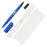 Medline Dual-Tip Skin / Utility Markers - Dual Tip Utility Skin Marker with Ruler and Labels - DYNJSMD03