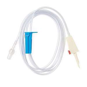 Medline Fluid Delivery Sets with Spike - Vented 72" (182.88 cm) Standard Bore Contrast Administration Spike - DYNJSPKVST72