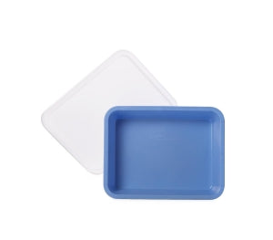 Medline Placenta Basin Tray - Rectangular Placenta Basin with Lid and Two CSR Wraps (9" x 12") - DYNJSPLACENTA