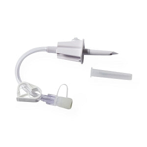 Medline Vented Short Spikes - Contrast Transfer Spike with 4" Pinch Clamp - DYNJSSPIKE