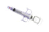 Medline Control Syringes with Rotator, 10 mL - Thumb Ring Plunger Style Control Syringe with Rotating Male Adaptor Fitting, 10 mL - DYNJSYR10CWR