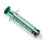 Medline Colored High Pressure Syringes-20 ML - High-Pressure Polycarbonate Medication Syringe with Fixed Male Luer Lock Fitting, 20 mL, Dark Green - DYNJSYRPC20DG