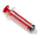 Medline Sterile Colored Medication Syringes, 30 mL - High-Pressure Polycarbonate Medication Syringe with Fixed Male Luer Lock Fitting, 30 mL, Red - DYNJSYRPC30R