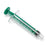 Medline Sterile Colored Medication Syringes, 6 mL - High-Pressure Polycarbonate Medication Syringe with Fixed Male Luer Lock Fitting, 6 mL, Dark Green - DYNJSYRPC6DG