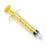 Medline Sterile Colored Medication Syringes, 6 mL - High-Pressure Polycarbonate Medication Syringe with Fixed Male Luer Lock Fitting, 6 mL, Yellow - DYNJSYRPC6Y