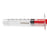 Medline High-Pressure Medication Colored Syringes, 3 mL - Sterile High-Pressure Pre-Labeled Versed Syringe with Fixed Male Luer Lock Fitting, 3 mL Red - DYNJSYRVER3R