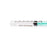 Medline High-Pressure Medication Colored Syringes, 3 mL - Sterile High-Pressure Pre-Labeled Xylocaine Syringe with Fixed Male Luer Lock Fitting, 3 mL Green - DYNJSYRXYL3G