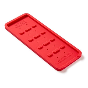 Medline Nonsterile Red Neutral Zone Trays - 3-1/2" x 9" Nonsterile Red Neutral Zone Tray - DYNJSZ02