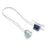 Medline Disposable Pressure Transducers - Disposable Pressure Transducer, Male - Female Fitting, 12" Cable - DYNJTRANSMF