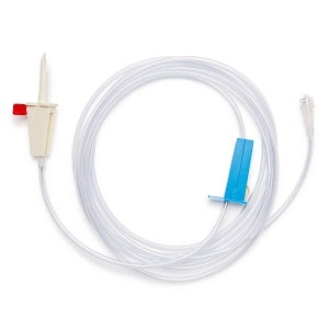 Medline Fluid Delivery Sets with Spike - Vented 108" (274.32 cm) Standard Bore Contrast Administration Spike - DYNJVSPK108