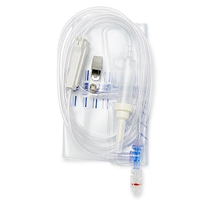 Medline Closed System Fluid Management Kits, Female Fitting - Fluid Management Kit with 2 Lines: Clear Line for Waste Bag, Clear Filtered Drip Chamber, Male Fitting - DYNJWBDCA