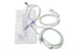 Medline Closed System Fluid Management Kits, Male Fitting - Fluid Management Kit with Check / Reflux Valve, 3-Way Stopcock and 3 Lines: Clear Line for Waste Bag, Clear Vented Spike, Green Vented Spike, Male Fitting - DYNJWBDSRVA