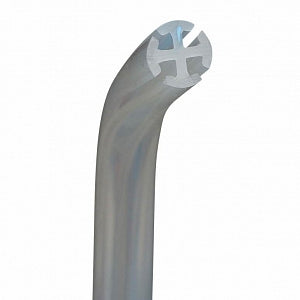 Medline Round Channel Drains with Trocar - Channel Round Silicone Drain with Trocar, 15 Fr, 3/16", Full Fluted - DYNJWE2189