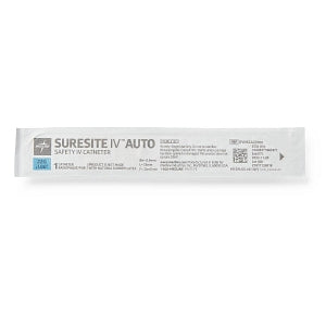 Medline Suresite IV Auto Catheter - Suresite IV Auto Catheter, 22G x 1" - DYNSCA22100