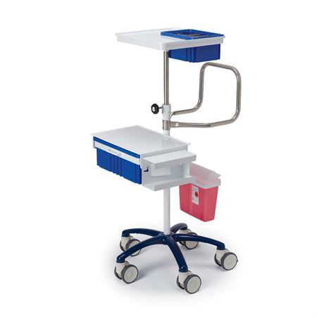 Mini Titan Draw Cart with Auto Lift Deluxe - 30"W x 24"L x 44.5