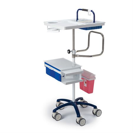 Titan Cart with Auto Lift Deluxe - 30"W x 24"L x 47.5"H