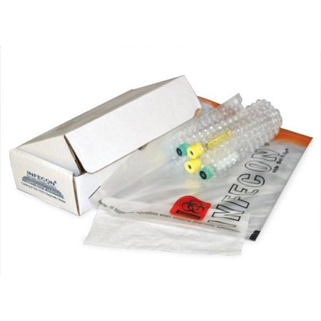 Diagnostic Mailing Supplies Diagnostic Foam Rack Kit - With 14" x 12" Bag