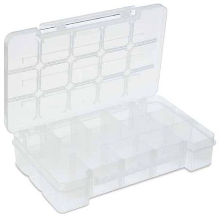 Dividable Storage Cases Large - 14.4"W x 9.5"D x 2.5"H