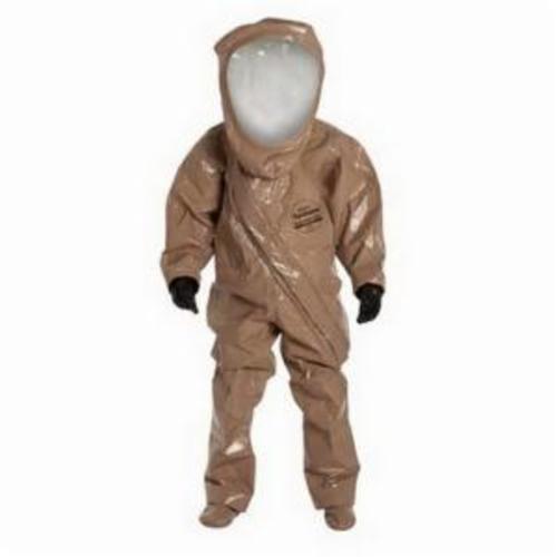 DuPont Level A Tychem Responder CSM Suits - Tychem Responder CSM Level A Suit, Tan, Size S, Bulk Packed - RC550TTNSM000100