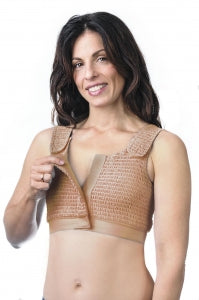 Expand A Band Medical Compression Bras - Compression Bra, Beige, Size XXL - CBRA-BG-2XL