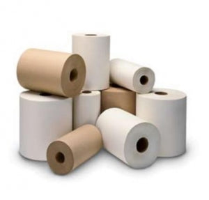 SCA Hygiene Tork Advanced White Roll Towels - Towel Roll, White, 8" x 800' - 405405035