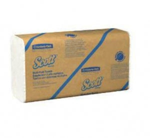 EBP Supply Solutions KC Scott Recycled Fiber Multi-Fold Towel - TOWELS, WHITE, MULTIFOLD - 407601021