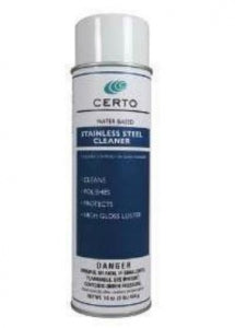 EBP Supply Solutions Certo Stainless Steel Water Based Cleaner - Stainless Steel Cleaner - 844