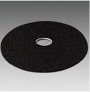 Nilfisk Black Floor Pads - Floor Pad, Black, 14" x 32" - 520412216