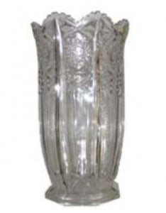 Vanguard Plastic C Starfire Plastic Vases - Starfire Clear Plastic Vase, 9" - 266