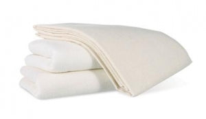 Encompass Group Synergy Bath Blankets - Bath Blanket, 55/45 Cotton / Polyester, White, 70" x 90", 2lb. - 49225-620