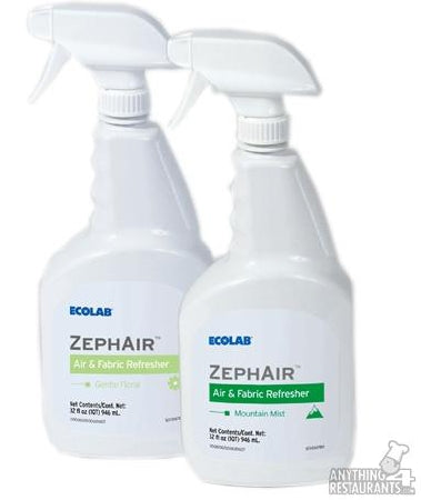 EcoLab ZephAir Air Freshener - ZephAir Air Freshener in Mountain Mist, 32 oz. - 6112043