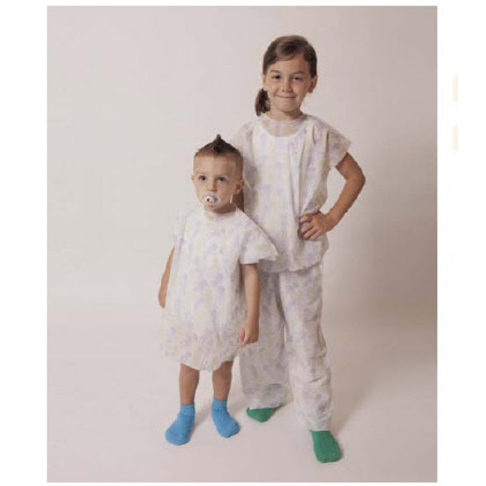 Encompass Short Sleeve Pediatric Gowns - Pediatric Gown, Short Sleeve, Limited Use, Size 9-12 Years - 45790-912