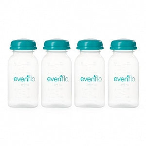 Evenflo Company, Inc. Evenflo Breast Milk Collection Bottles - Breast Milk Collection Bottle, 5 oz, 4/Pack - 1284611