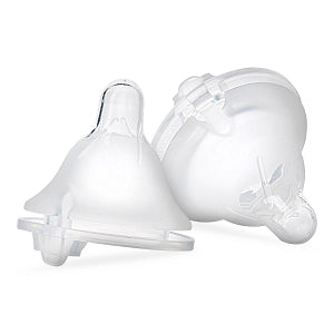 Evenflo Feeding Evenflo Balance Plus Wide Neck Nipples - Evenflo Balance Plus Wide Neck Silicone Nipple Medium Flow, 2/Pack - 2141211