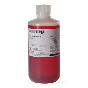 EK Industries Gram Safranine Stain Solution - Gram Safranine Stain Solution, 1 L - 11120-1L