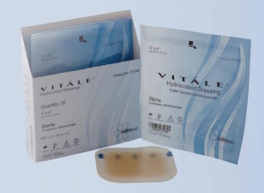 Vitale Thin Hydrocolloid Dressings by CellEra,  LLC