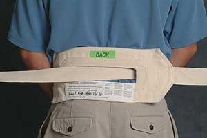 EM Adams Inc Patient Safety Wheelchair Waist Belts - Torso Support Wheelchair Belt, Size L - EP90500L