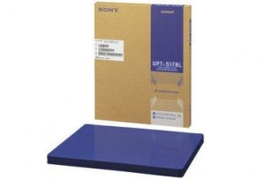 Electro Medical Equipment Sony UPT-517BL Blue Thermal Film - Sony Thermal X-Ray Film, 14" x 17" , Blue, 125 Sheets per Pack - UPT517BL