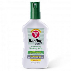 Wellspring Bactine Pain Relieving Cleansing Spray - Bactine Max Pump Cleansing Spray, 5 oz. - 810-15