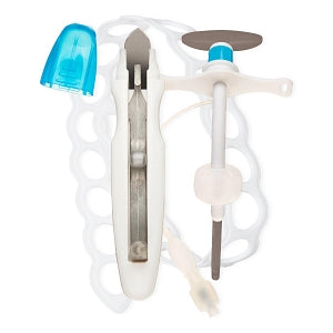 Pulmodyne Control-Cric Cricothyrotomy Kit - Nonsterile Control-Cric Training Kit with Cric-Knife, Cric-Key, Neck Strap, Syringe and Extension Tubing, Not for Human Use - 313-4565