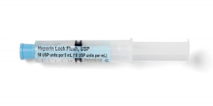 Medline Syringes Prefilled with Heparin - 10 mL Syringes Prefilled with Heparin, 5 mL, 10 u / mL - 50051-240