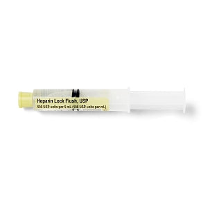 Medline Syringes Prefilled with Heparin - 10 mL Syringes Prefilled with Heparin, 5 mL, 100 u / mL - EMZ60051240