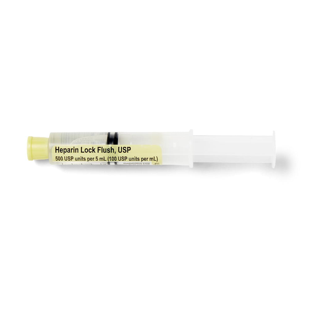 Prefilled Syringe with Heparin