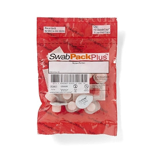 Icu Medical Inc SwabPack Plus with SwabCap and Dead End Cap - Swabpack Plus XT with Luer Access Valve Cap - SCRC3-10-1600